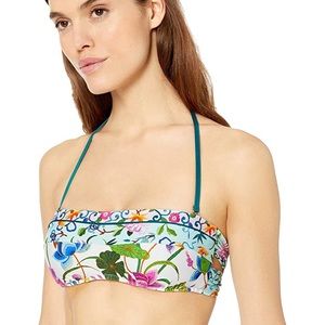 Nanette Lepore Opulent Garden Tease Swim Bandeau